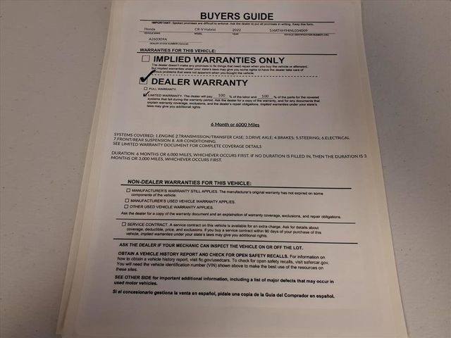 Used 2022 Honda CR-V Touring image 30