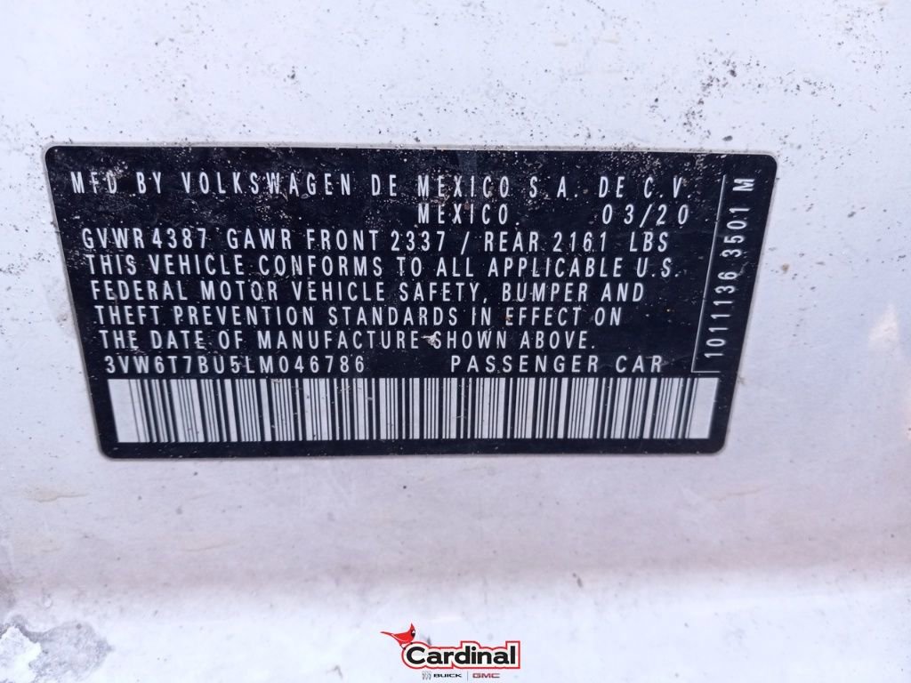 Used 2020 Volkswagen Jetta GLI Autobahn w/ GLI Autobahn Black Package image 36