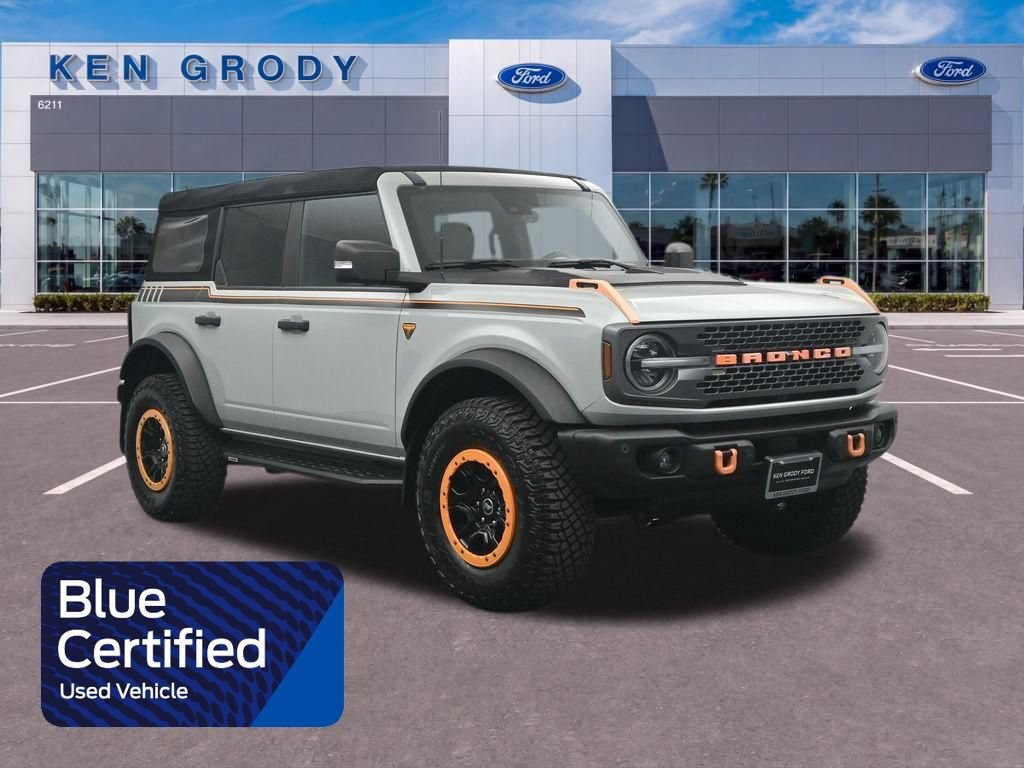 Certified 2023 Ford Bronco Badlands w/ Sasquatch Package AWD/4WD 360° Tour