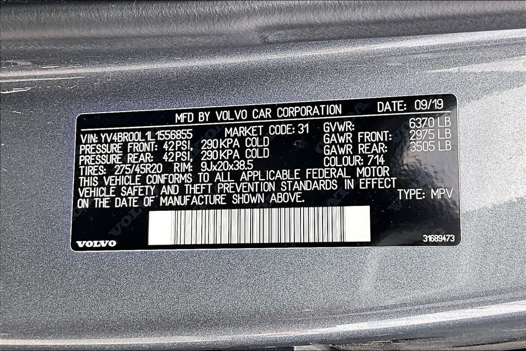 Used 2020 Volvo XC90 T8 Inscription AWD/4WD image 43