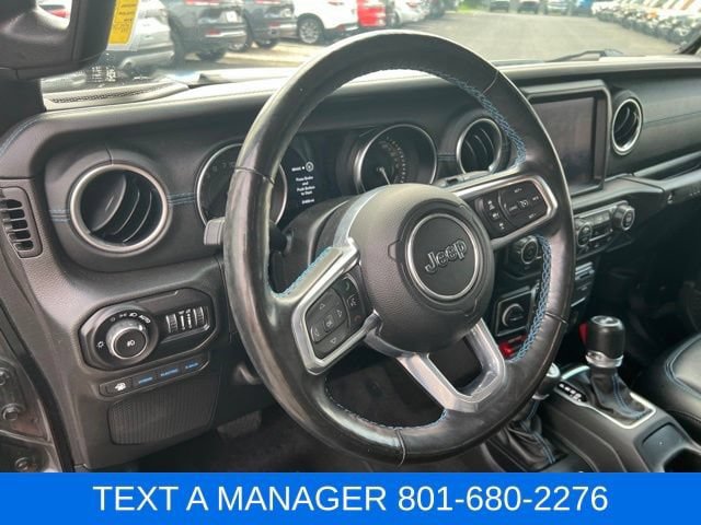 Used 2021 Jeep Wrangler Unlimited Rubicon 4xe w/ Cold Weather Group AWD/4WD image 21
