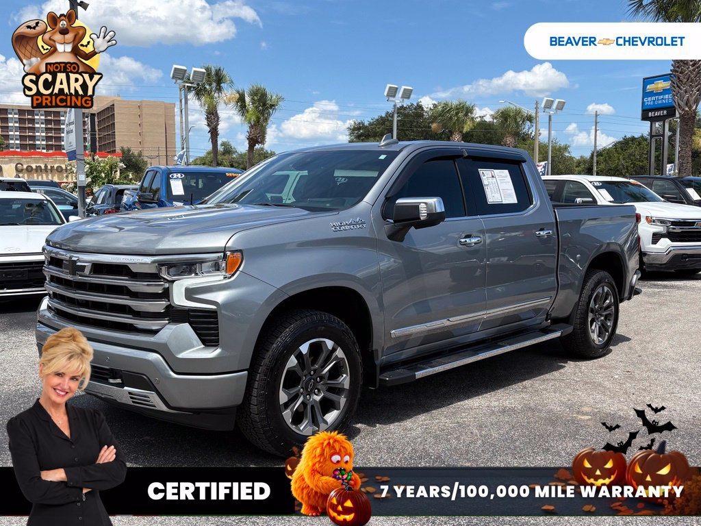 Used 2025 Chevrolet Silverado 1500 High Country w/ Technology Package AWD/4WD image 1