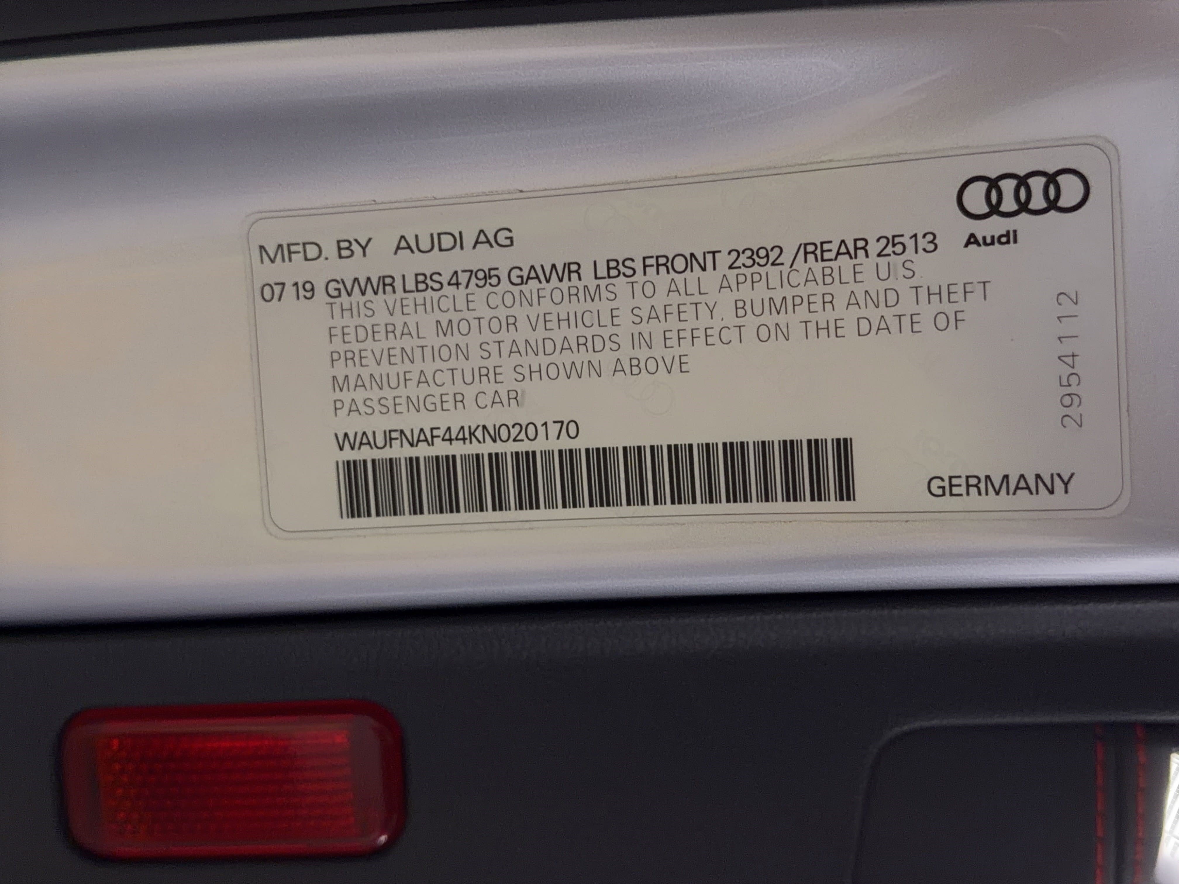 Used 2019 Audi A4 2.0T Prestige w/ Prestige Package AWD/4WD image 27