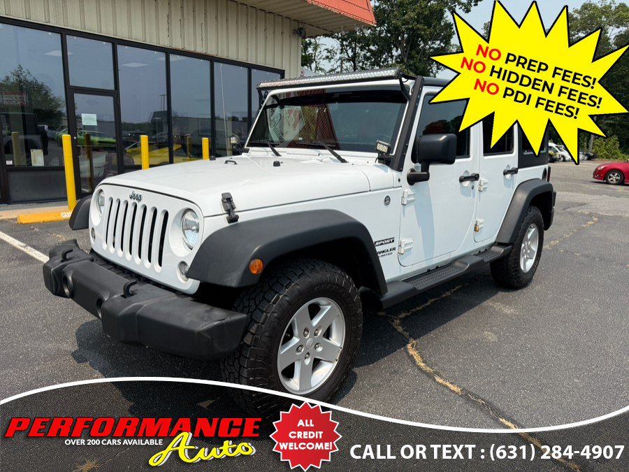 Used 2015 Jeep Wrangler Unlimited Sport w/ Quick Order Package 24S AWD/4WD image 4