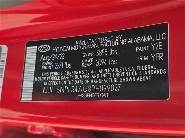 Used 2023 Hyundai Elantra SEL w/ Convenience Package FWD image 24