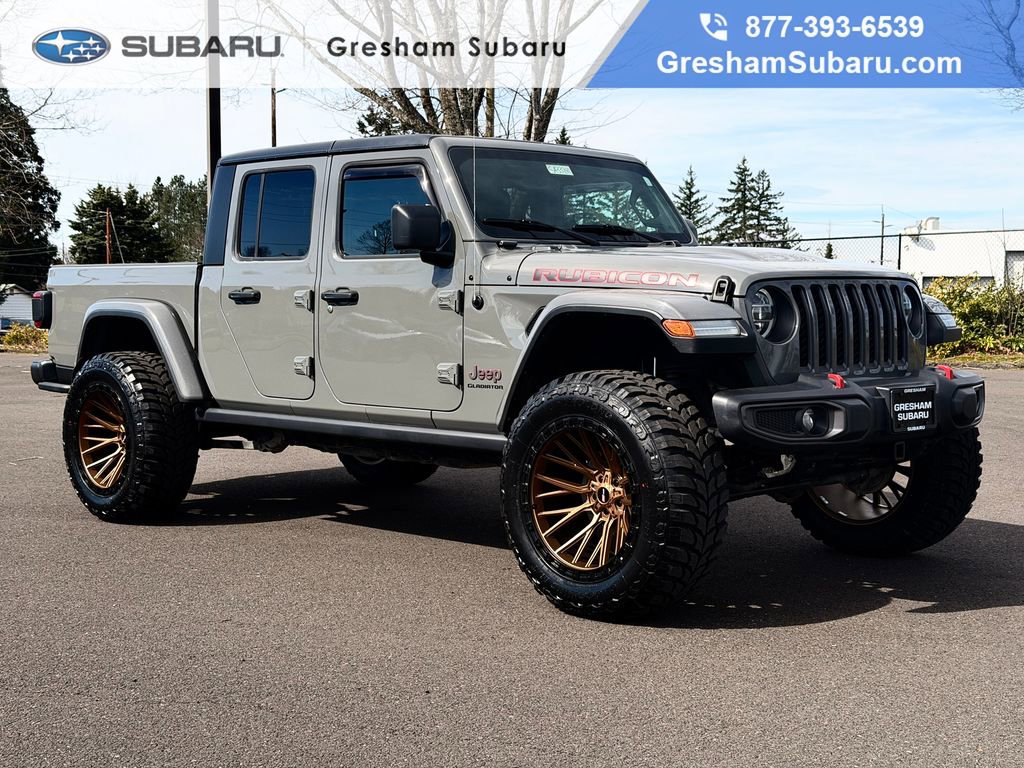 Used 2021 Jeep Gladiator Rubicon w/ Uconnect 4C Nav & Sound Group