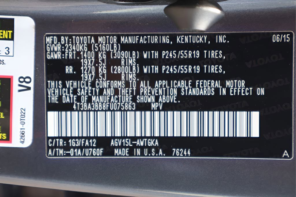 Used 2015 Toyota Venza LE AWD/4WD image 27