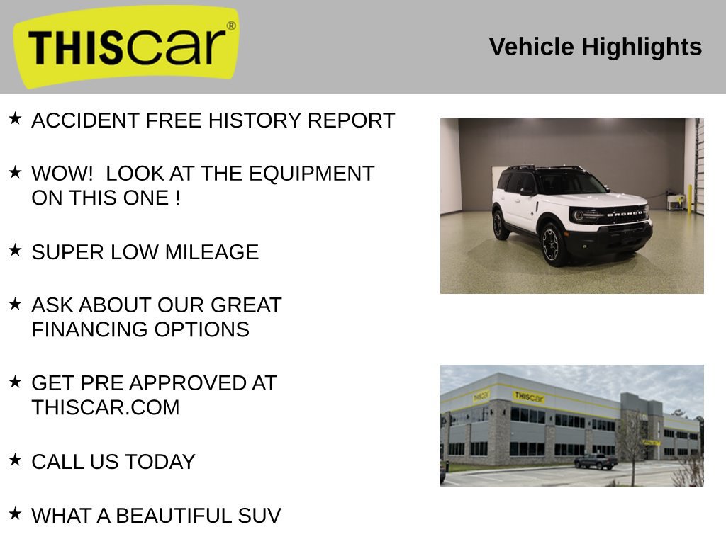 Used 2025 Ford Bronco Sport Outer Banks AWD/4WD image 11
