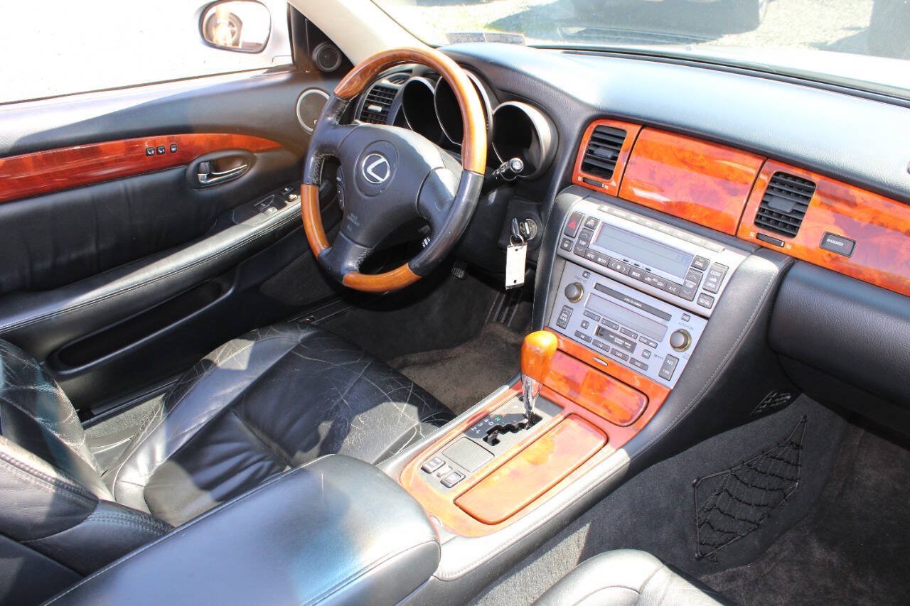 Used 2002 Lexus SC 430 Convertible RWD image 20