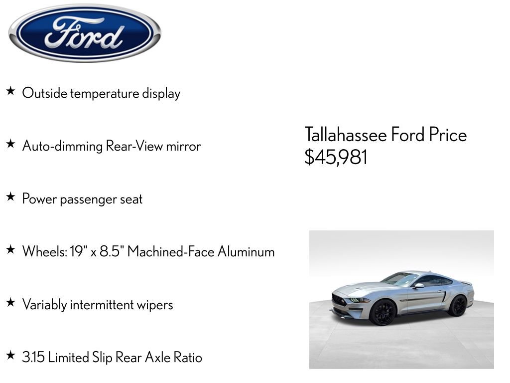 Used 2021 Ford Mustang GT Premium w/ Equipment Group 401A RWD image 4