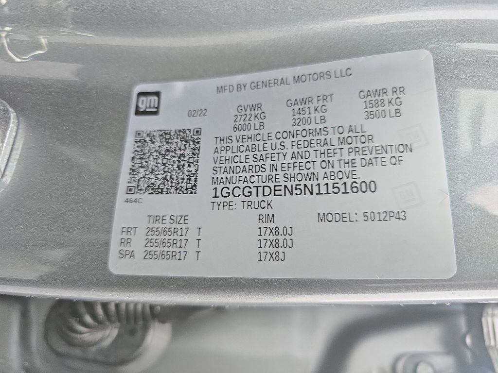 Used 2022 Chevrolet Colorado Z71 w/ Safety Package image 37