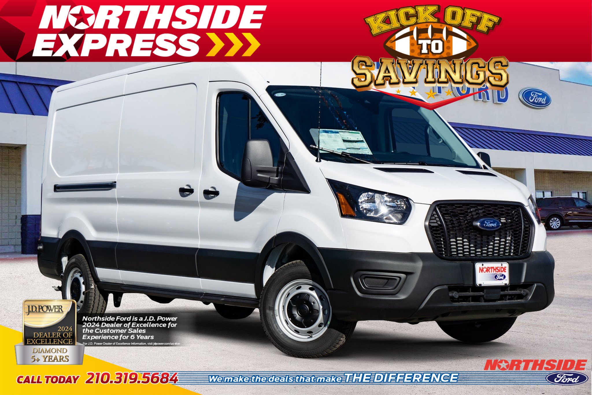 New 2024 Ford Transit 250 148 Medium Roof image 1