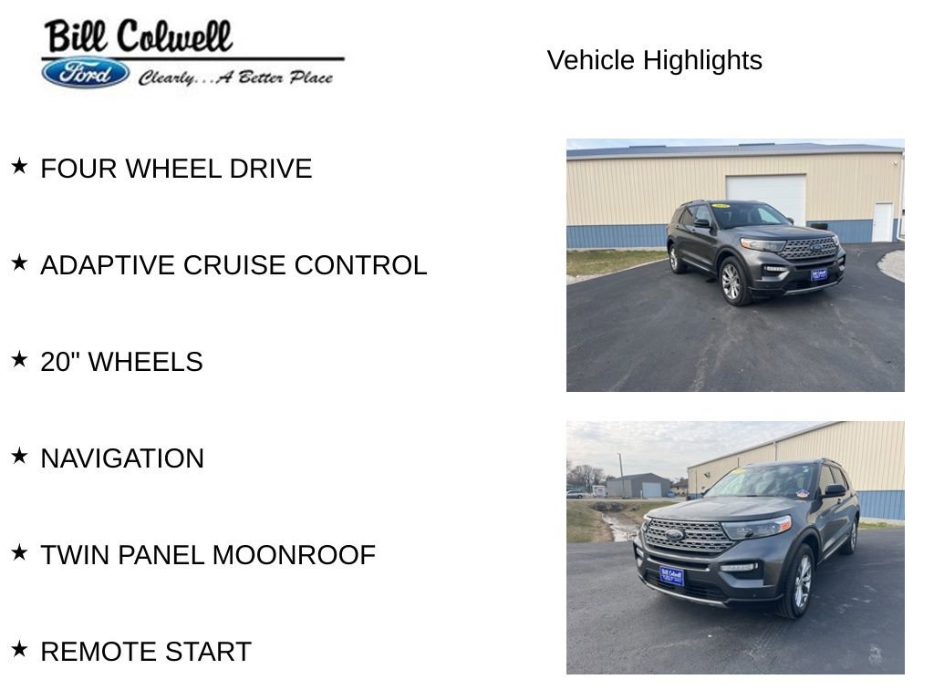 Used 2020 Ford Explorer Limited w/ Class III Trailer Tow Package image 21