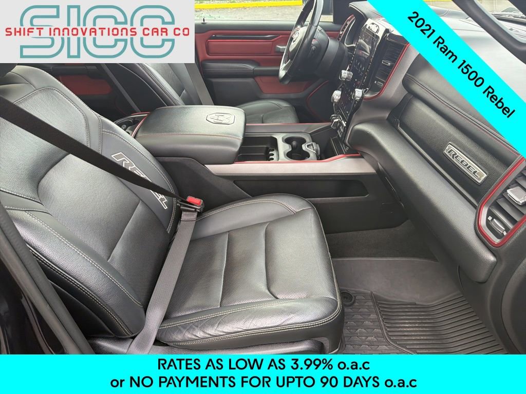 Used 2021 RAM 1500 Rebel w/ Leather & Sound Group AWD/4WD image 22