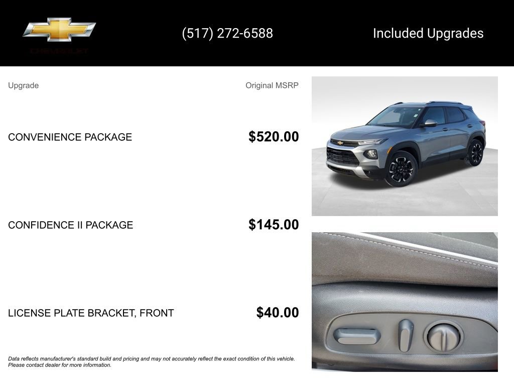 Certified 2023 Chevrolet TrailBlazer LT w/ Convenience Package image 5