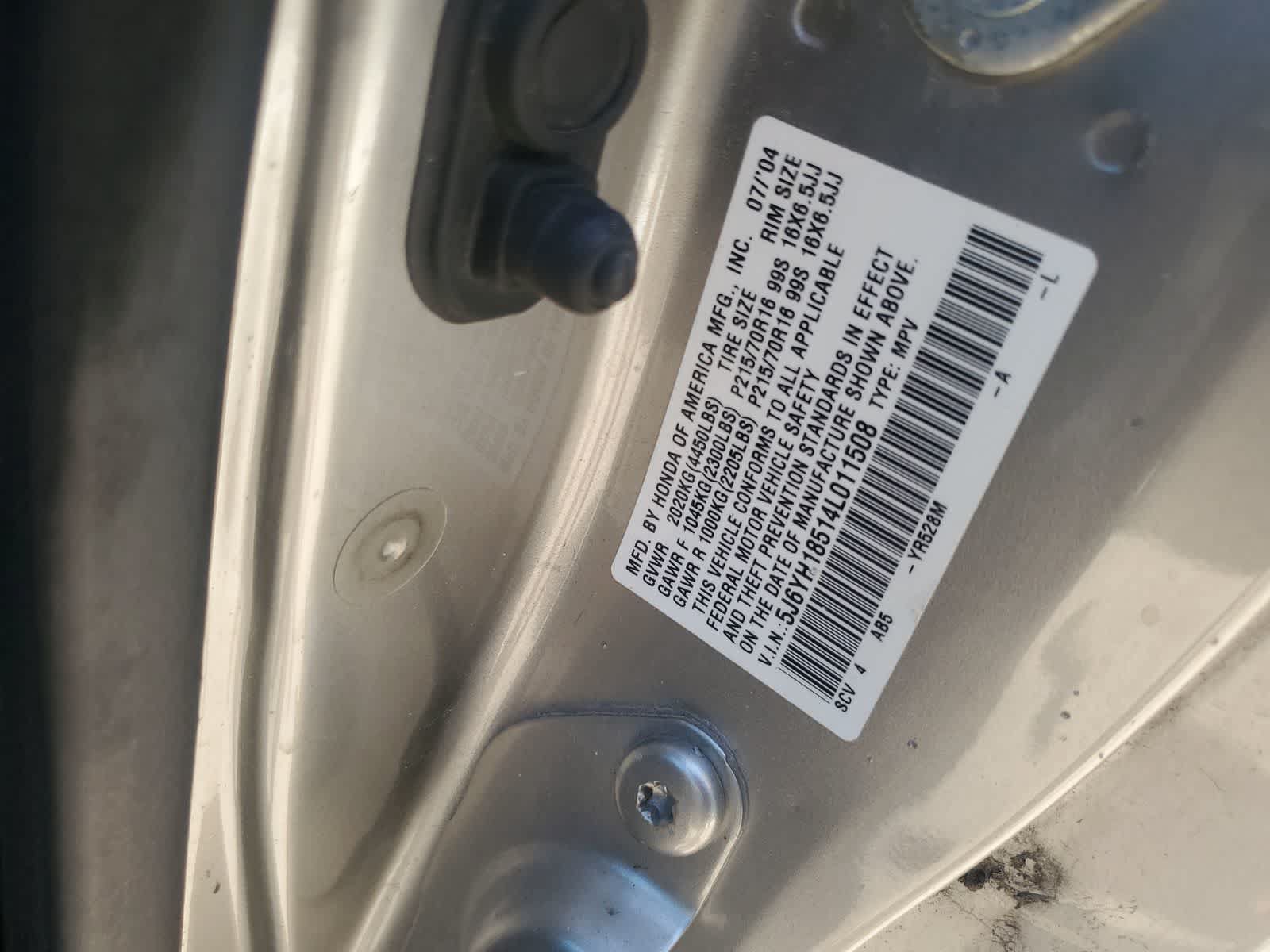 Used 2004 Honda Element EX image 27