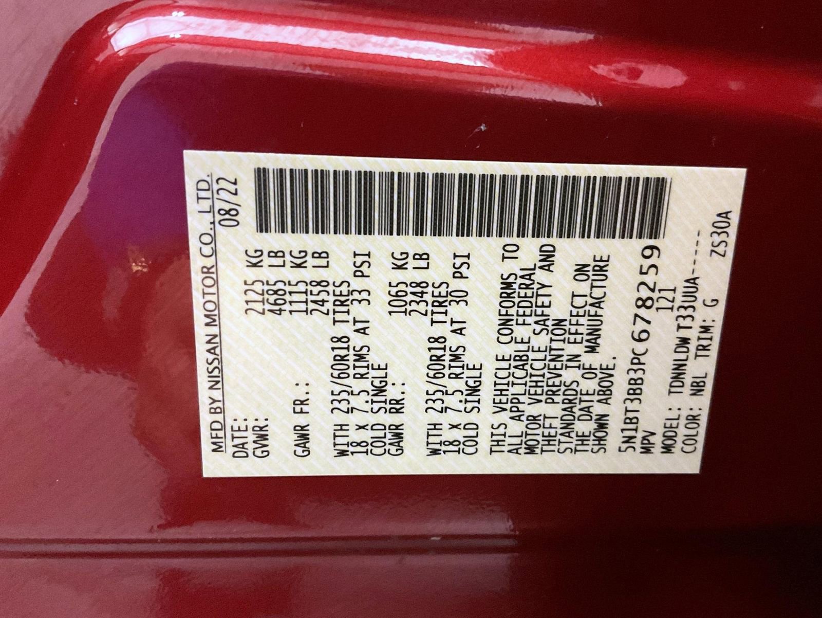 Used 2023 Nissan Rogue SV image 25