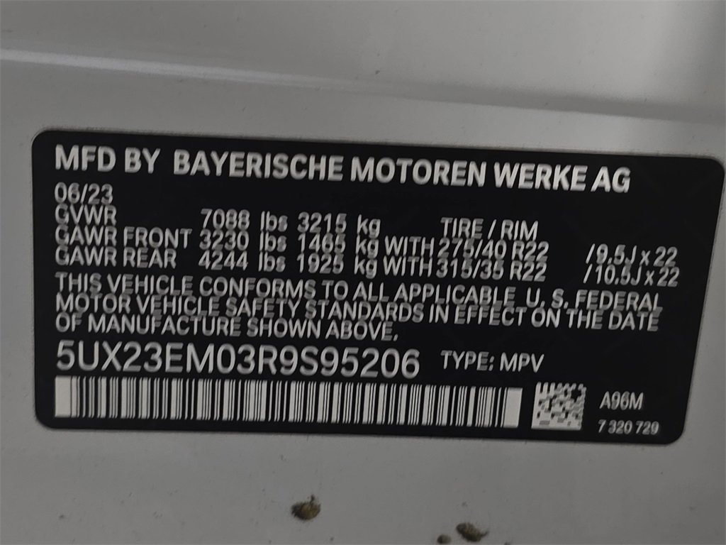 Used 2024 BMW X7 xDrive40i w/ M Sport Package image 30