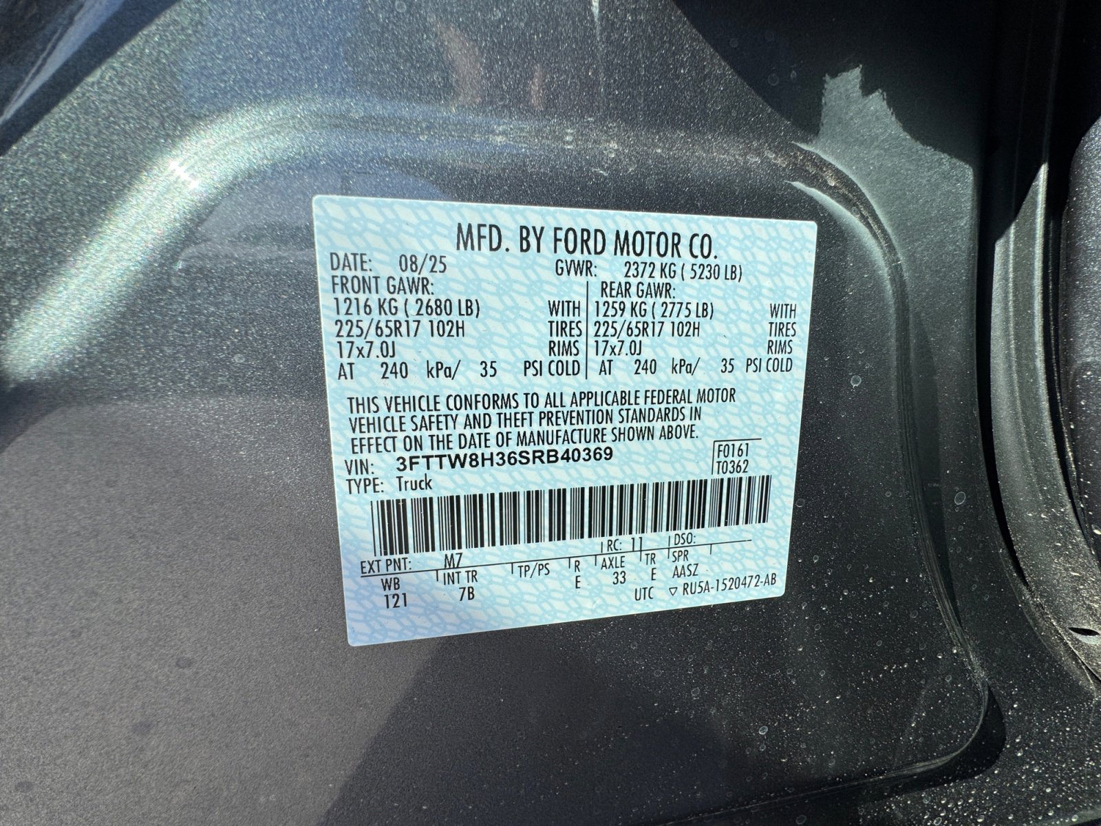 New 2025 Ford Maverick XLT FWD image 34