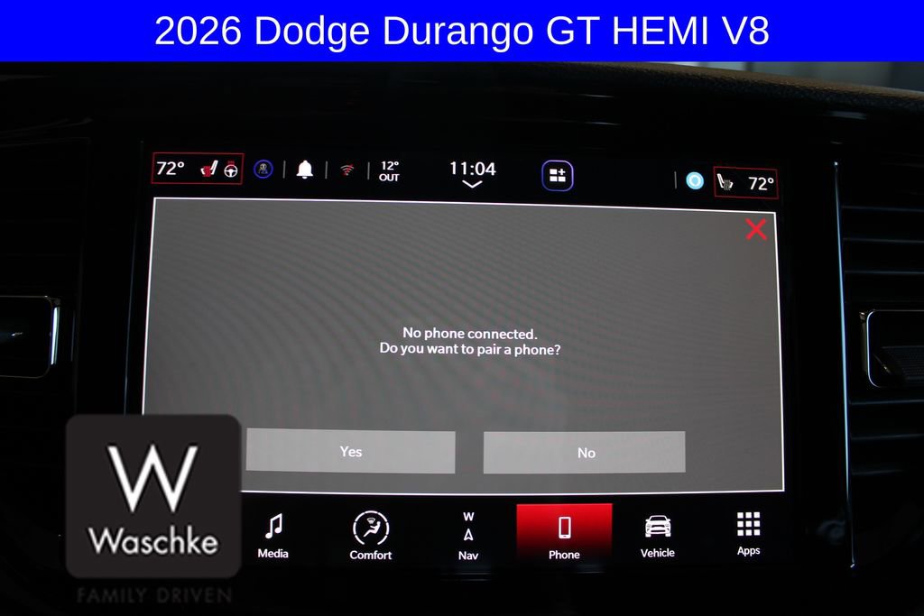 New 2026 Dodge Durango GT image 55