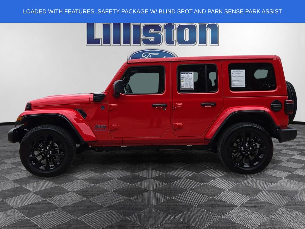 Used 2025 Jeep Wrangler Unlimited Sahara w/ Safety Group AWD/4WD image 7