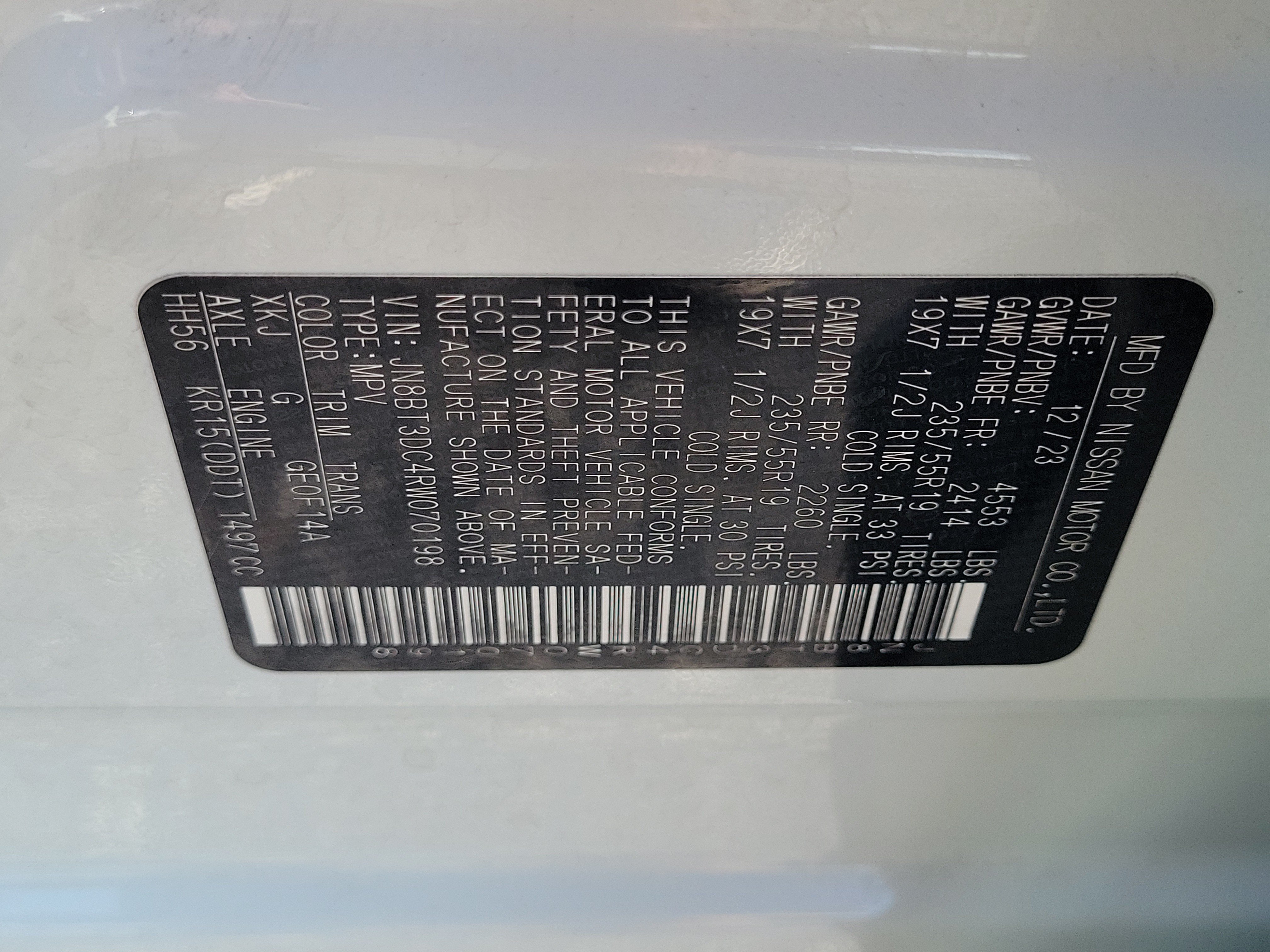 Certified 2024 Nissan Rogue Platinum FWD image 27