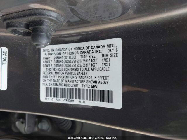 Used 2016 Honda CR-V EX-L image 13