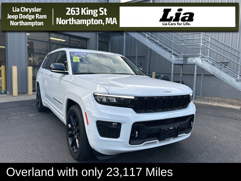 Used 2022 Jeep Grand Cherokee L Overland w/ Luxury Tech Group IV