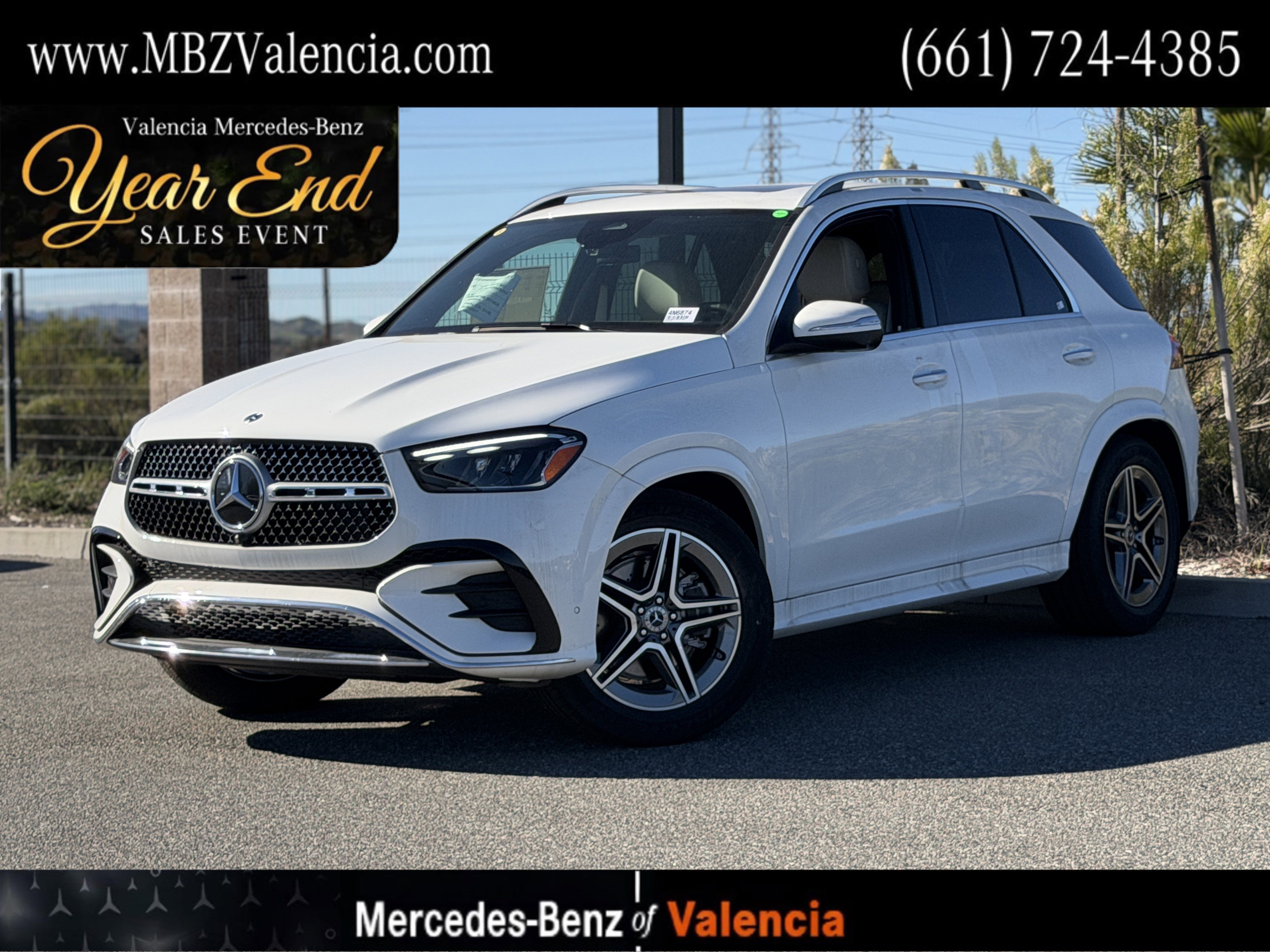 New 2025 Mercedes-Benz GLE 580 4MATIC