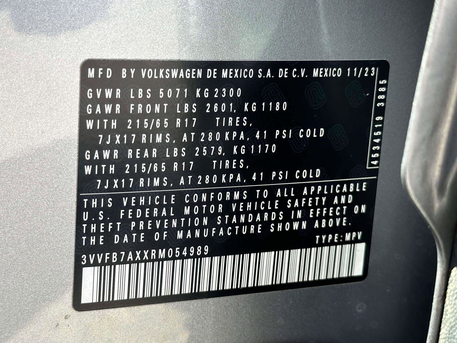 Used 2024 Volkswagen Tiguan S image 16