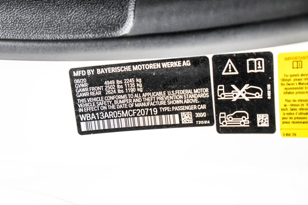 Used 2021 BMW 440i xDrive Coupe w/ Premium Package AWD/4WD image 46