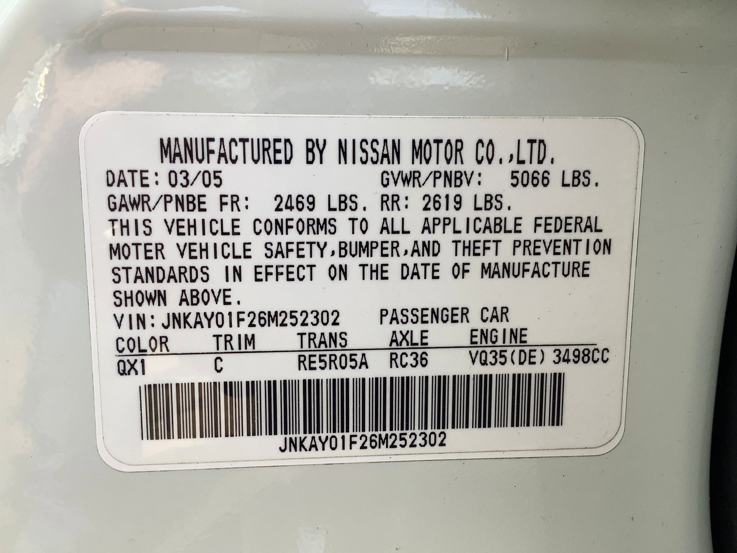 Used 2006 INFINITI M35 x AWD/4WD image 28