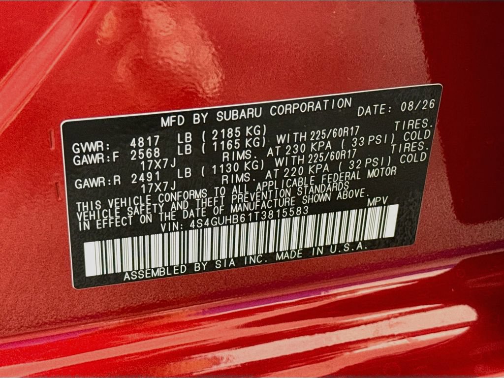 New 2026 Subaru Crosstrek 2.5i AWD/4WD image 29