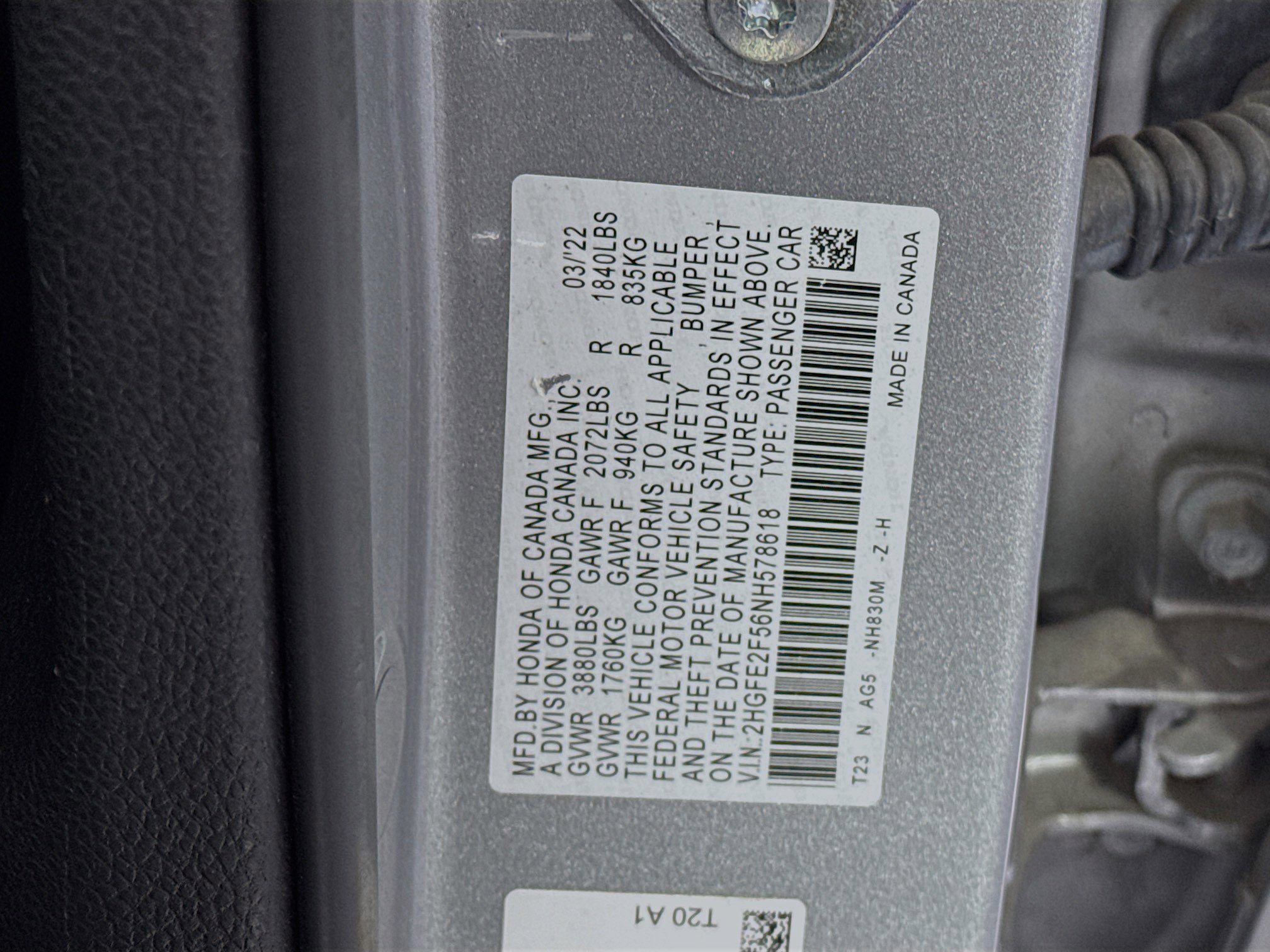 Used 2022 Honda Civic Sport image 29