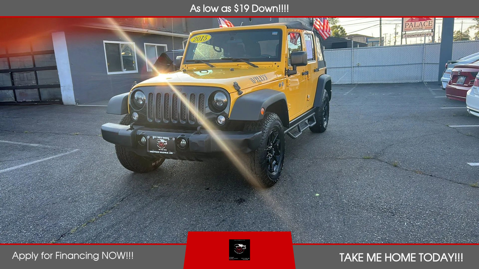 Used 2015 Jeep Wrangler Unlimited Sport