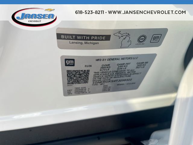 New 2026 Chevrolet Traverse LT w/ Driver Confidence Package FWD image 33