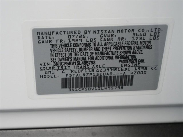 New 2025 Nissan Kicks Play S image 20