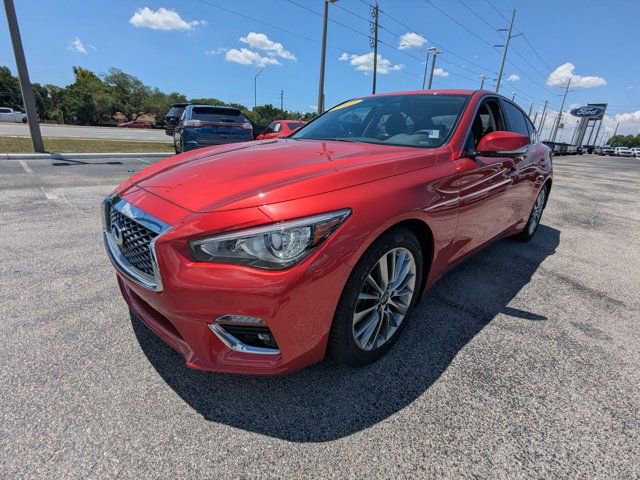 Used 2023 INFINITI Q50 Luxe w/ Cargo Package RWD image 9