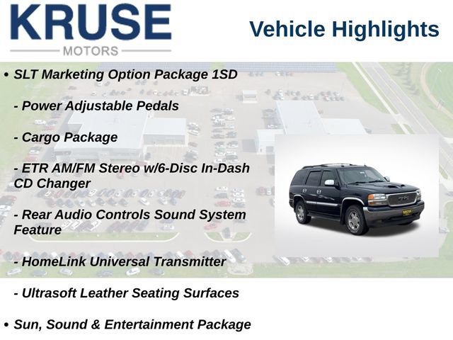 Used 2005 GMC Yukon SLT w/ SLT Preferred Equipment Group AWD/4WD image 18