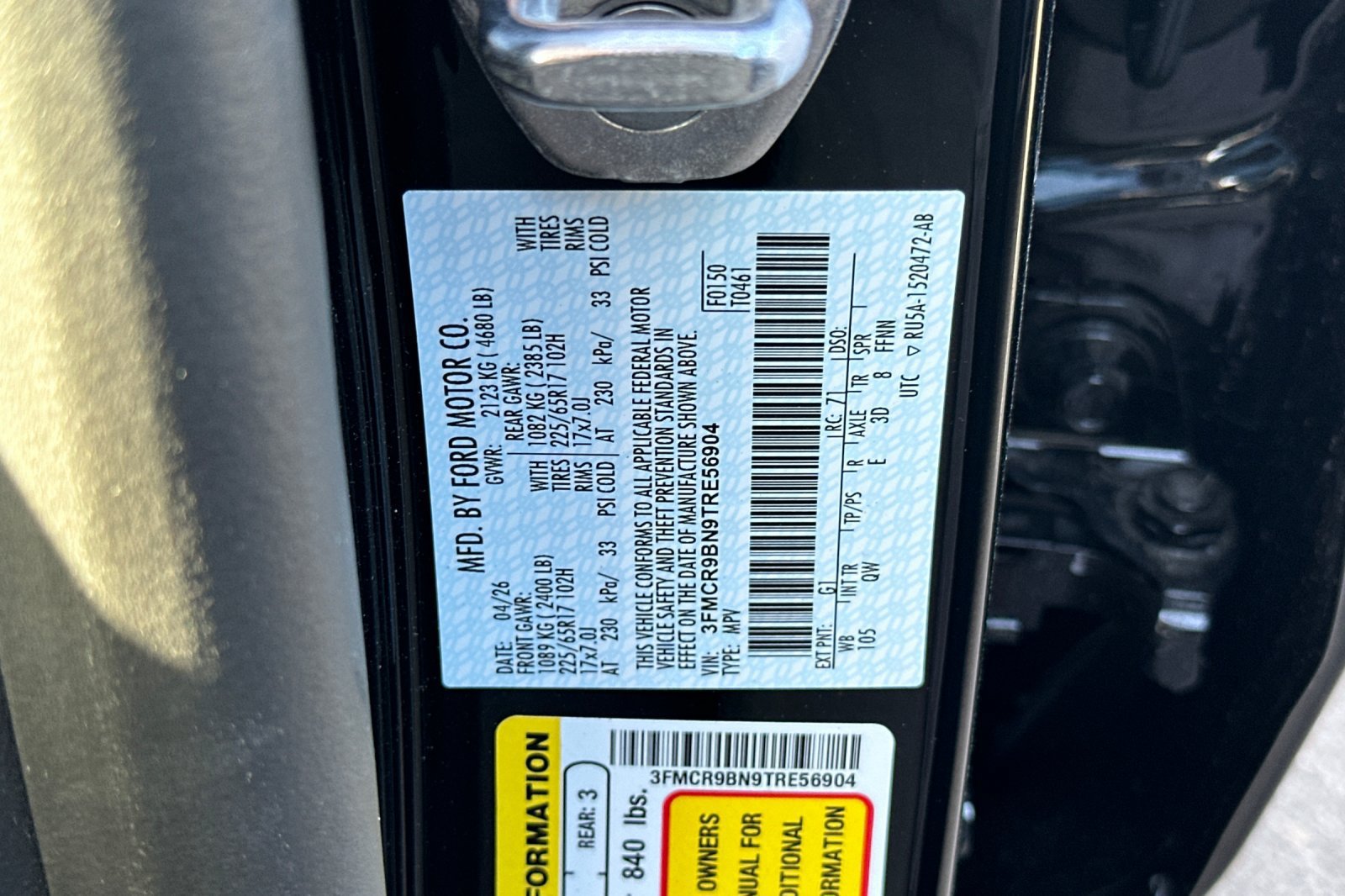 New 2026 Ford Bronco Sport Big Bend AWD/4WD image 26