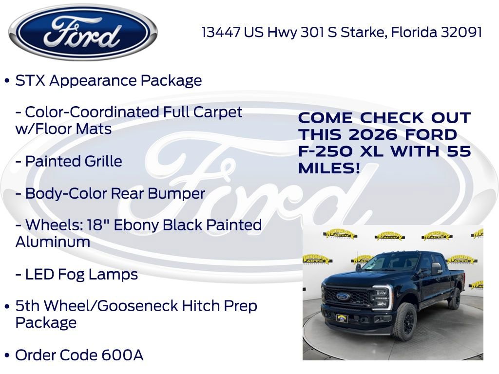 New 2026 Ford F250 XL w/ STX Appearance Package image 15