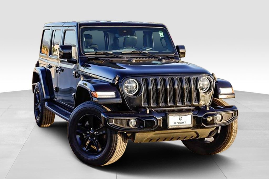 Used 2021 Jeep Wrangler Unlimited Sahara image 2