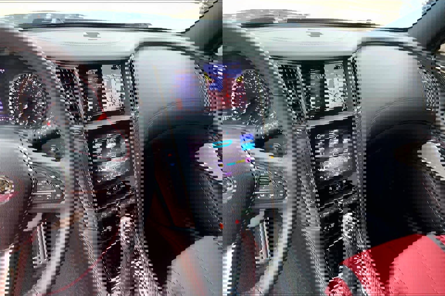 Used 2021 INFINITI Q60 Red Sport 400 w/ Cargo Package RWD image 5