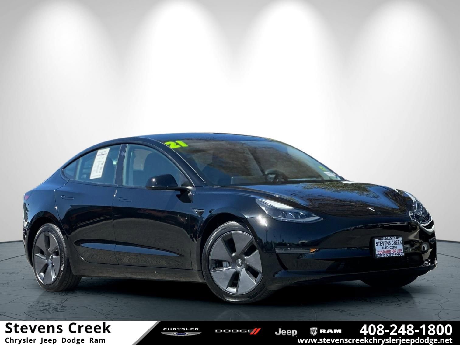 Used 2021 Tesla Model 3 Long Range AWD/4WD image 1