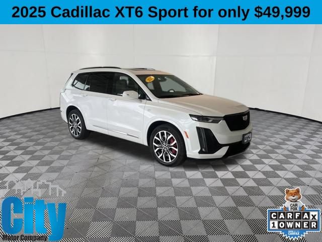 Used 2025 Cadillac XT6 Sport w/ LPO, Floor Liner Package AWD/4WD image 1