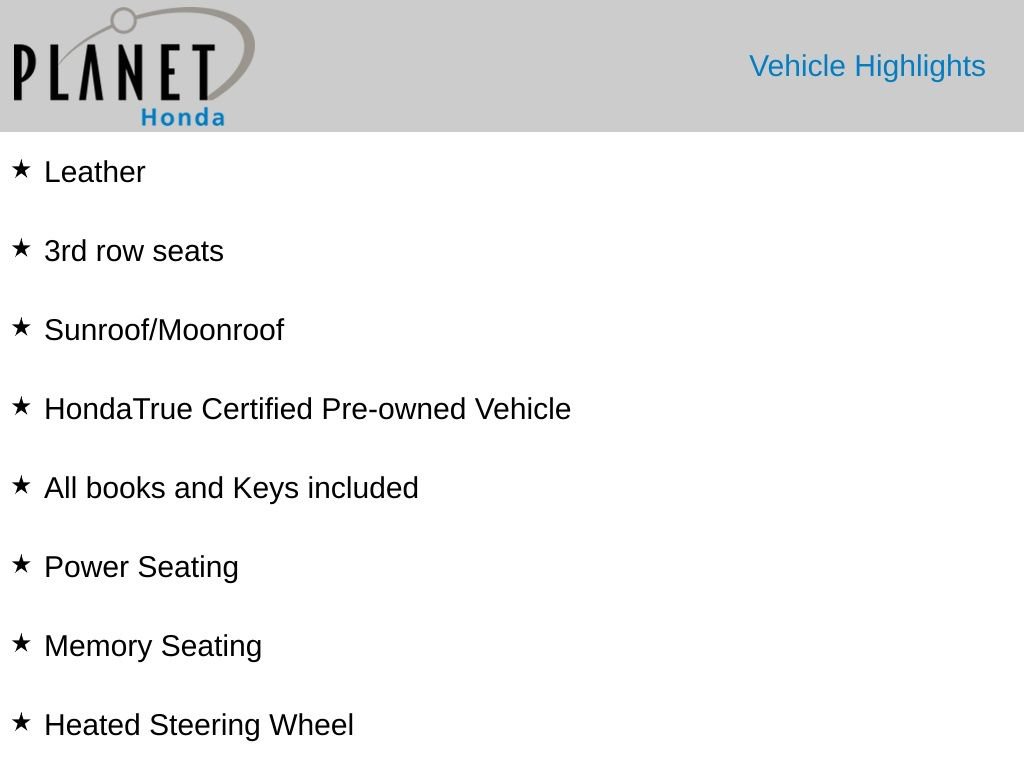 Certified 2024 Honda Pilot Elite image 10