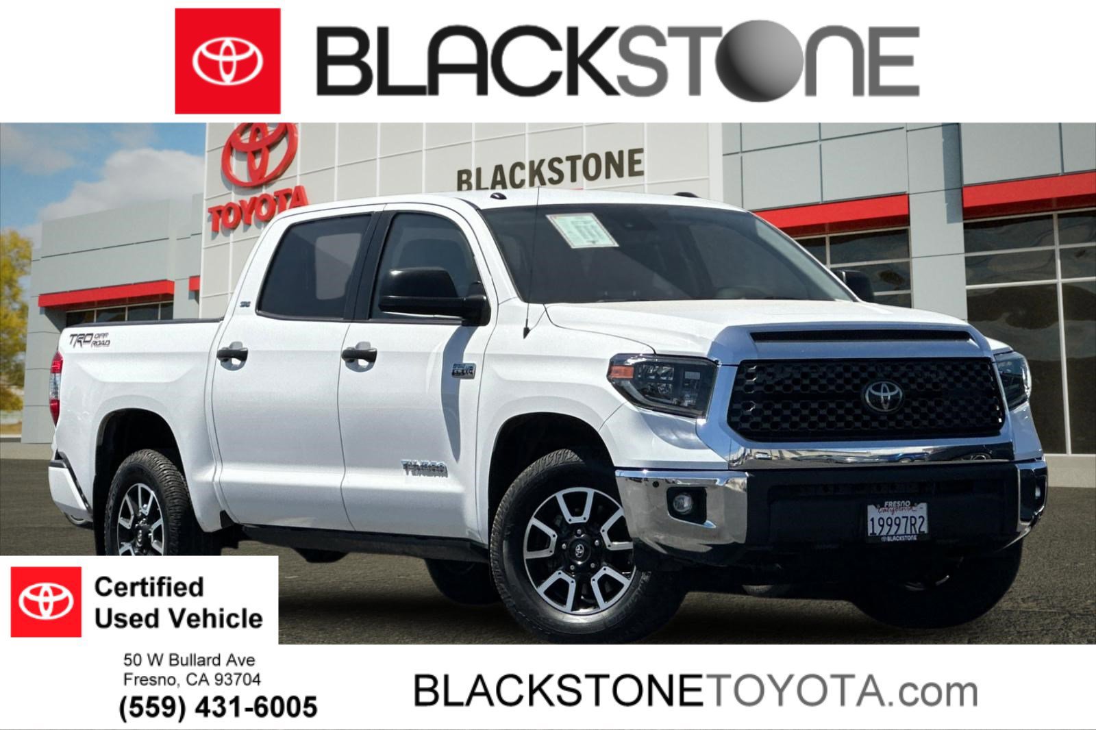 Certified 2019 Toyota Tundra SR5