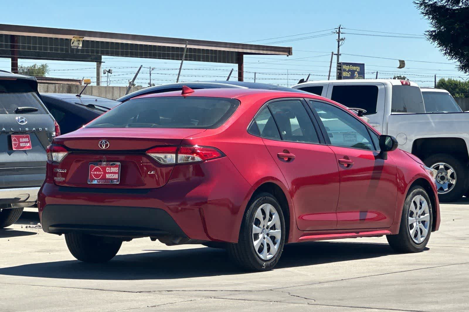 Used 2021 Toyota Corolla LE w/ Body Protection Package (TMS) FWD video 2