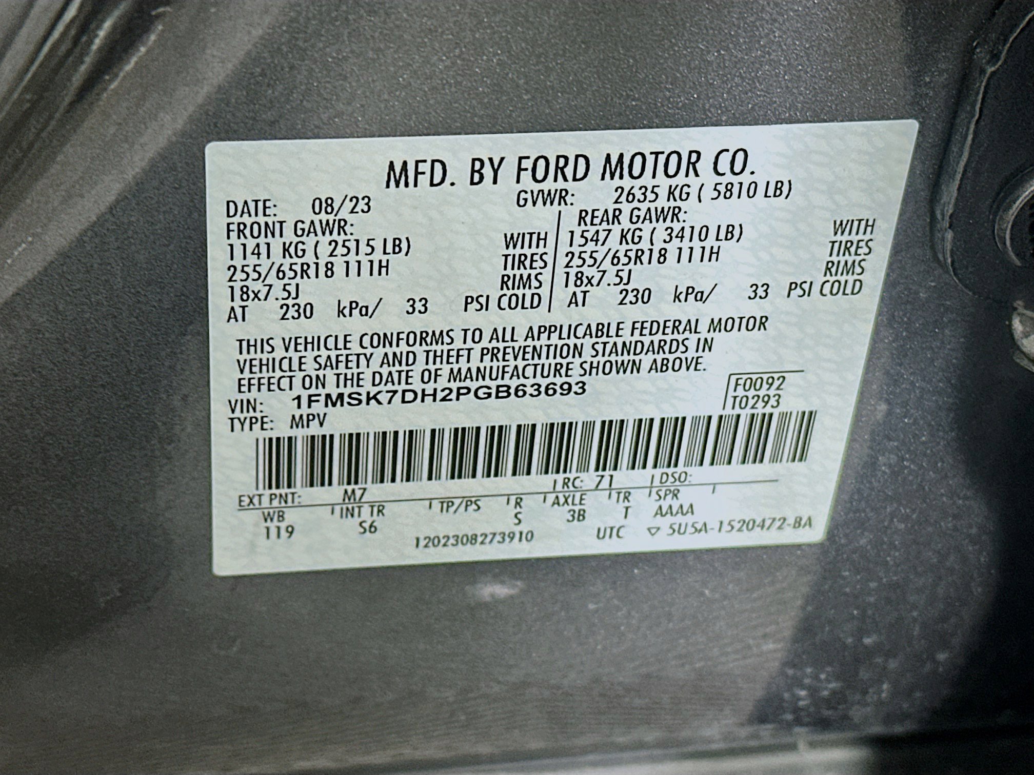 Used 2023 Ford Explorer XLT w/ Equipment Group 202A image 12