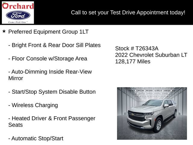 Used 2022 Chevrolet Suburban LT AWD/4WD image 13